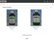 Tablet Screenshot of hesanol-online-shop.de